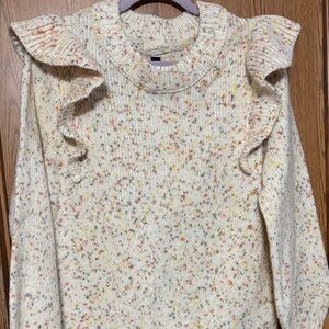 Universal Thread Speckled Cream Sweater